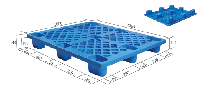 塑料托盤在物流、化工處理、出口行業(yè)的應用