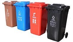 不只是上海，各個城市有各個城市的分類垃圾桶~